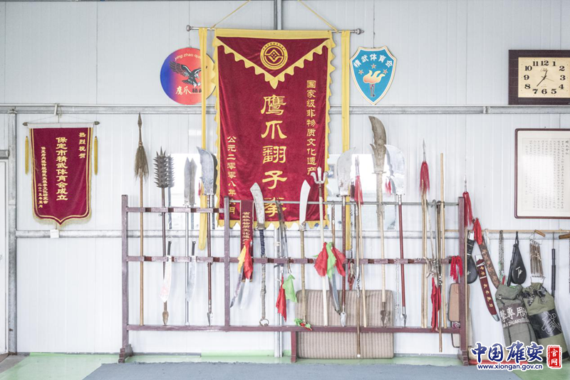 鷹爪翻子拳創始至今已近百年，傳承已過六代。李鑫 攝