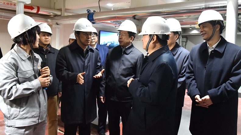 【視頻】中國石化集團董事長戴厚良一行到雄安新區考察