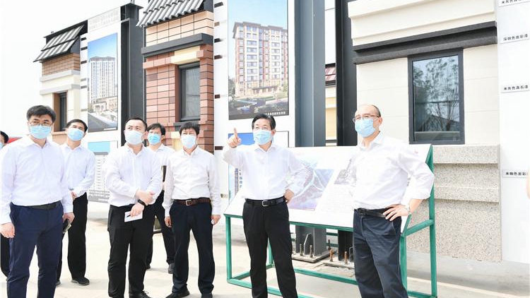 王東峰在雄安新區調研檢查