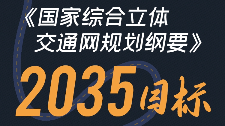 一圖讀懂《國家綜合立體交通網規劃綱要》2035目標