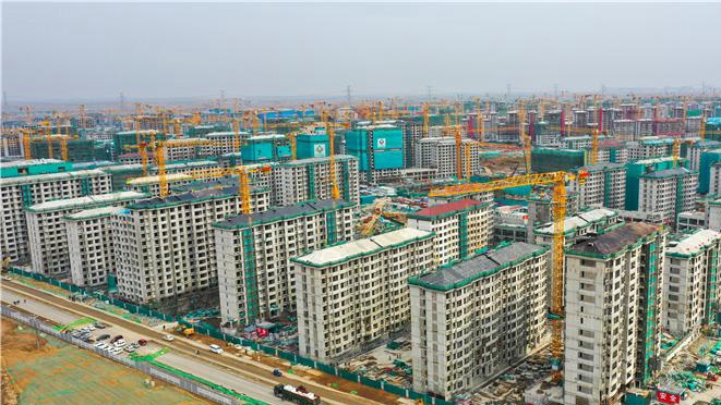 河北雄安新區：容東片區安置房建設有序推進