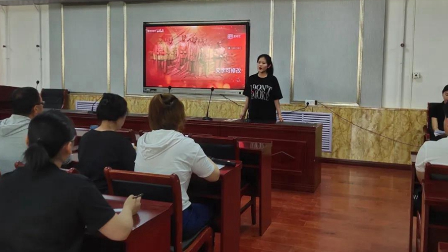 安新縣職教中心舉辦?“百年崢嶸，青青正好”主題演講比賽