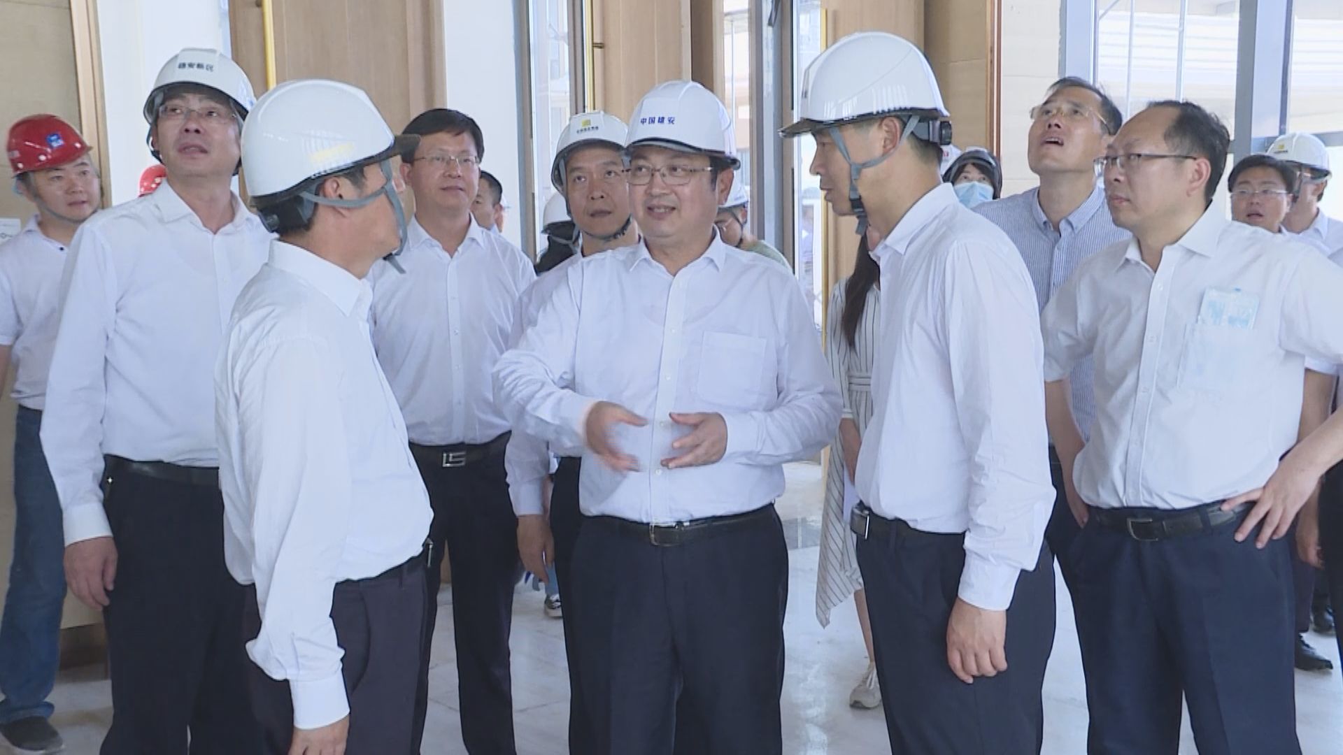 時政播報丨張國華調研啟動區項目建設