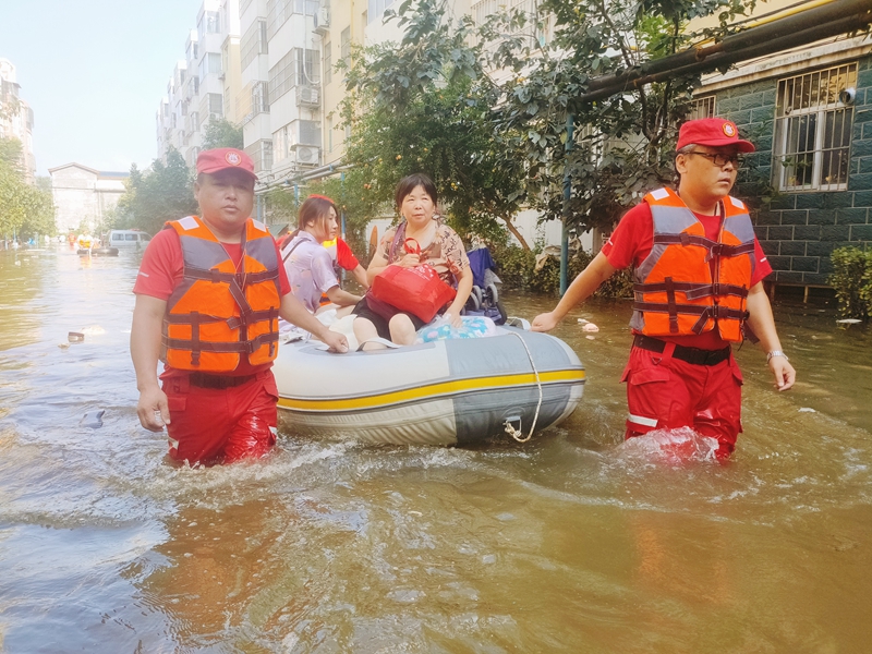 馳援河南 風(fēng)雨同舟 雄安新區(qū)雄風(fēng)救援隊(duì)安全歸來