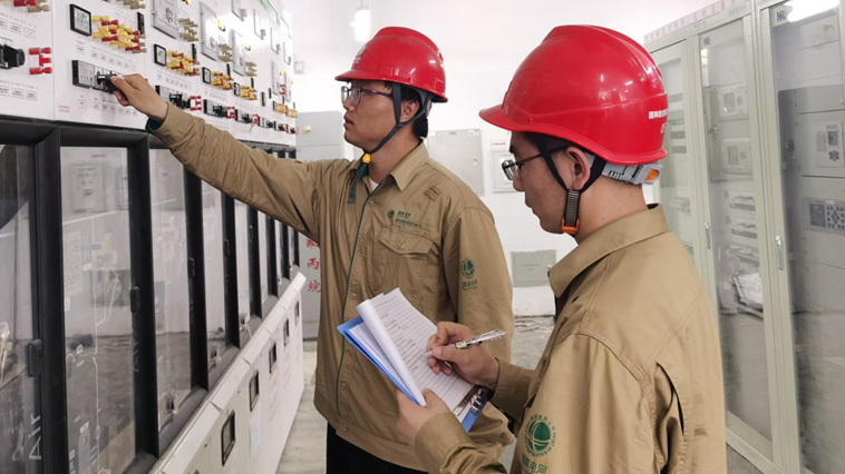 看建雄安丨容東片區G組團配電室成功送電