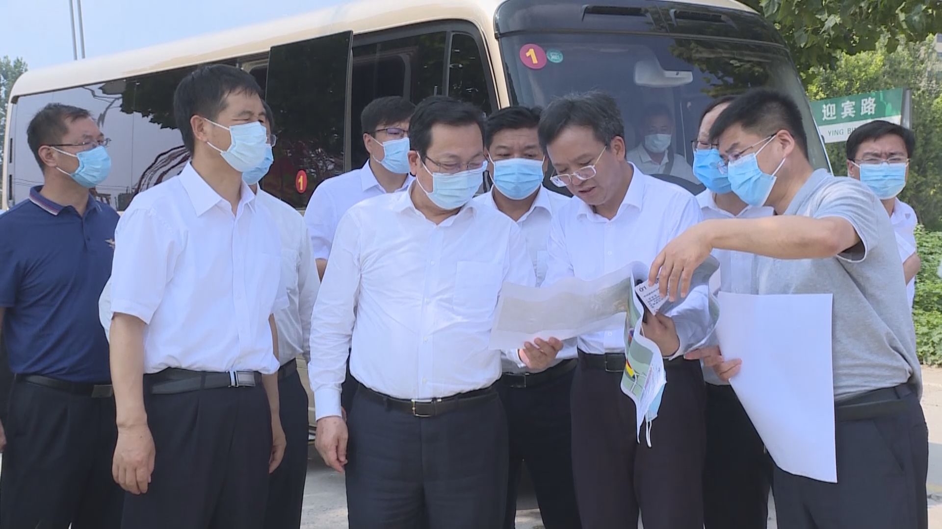 時政播報丨張國華到雄安站樞紐片區和雄東片區調研重點項目建設工作