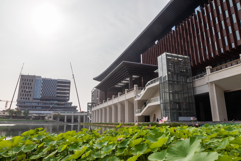 看建雄安丨實地探訪！雄安商務服務中心會展中心即將投入使用