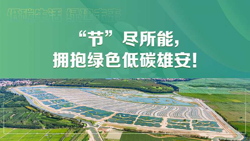 “節”盡所能，擁抱綠色低碳雄安！