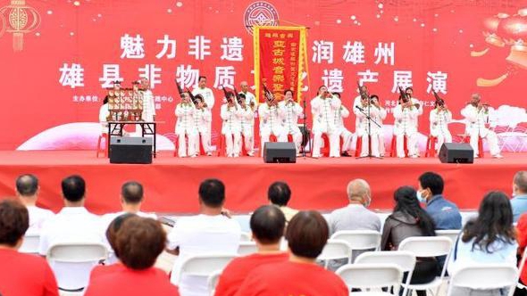 50余種“非遺”項目展演亮相河北雄安新區