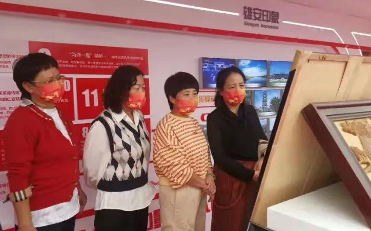 國(guó)慶期間，雄安“黨史學(xué)習(xí)教育”紅色大篷車(chē)成網(wǎng)紅打卡地！