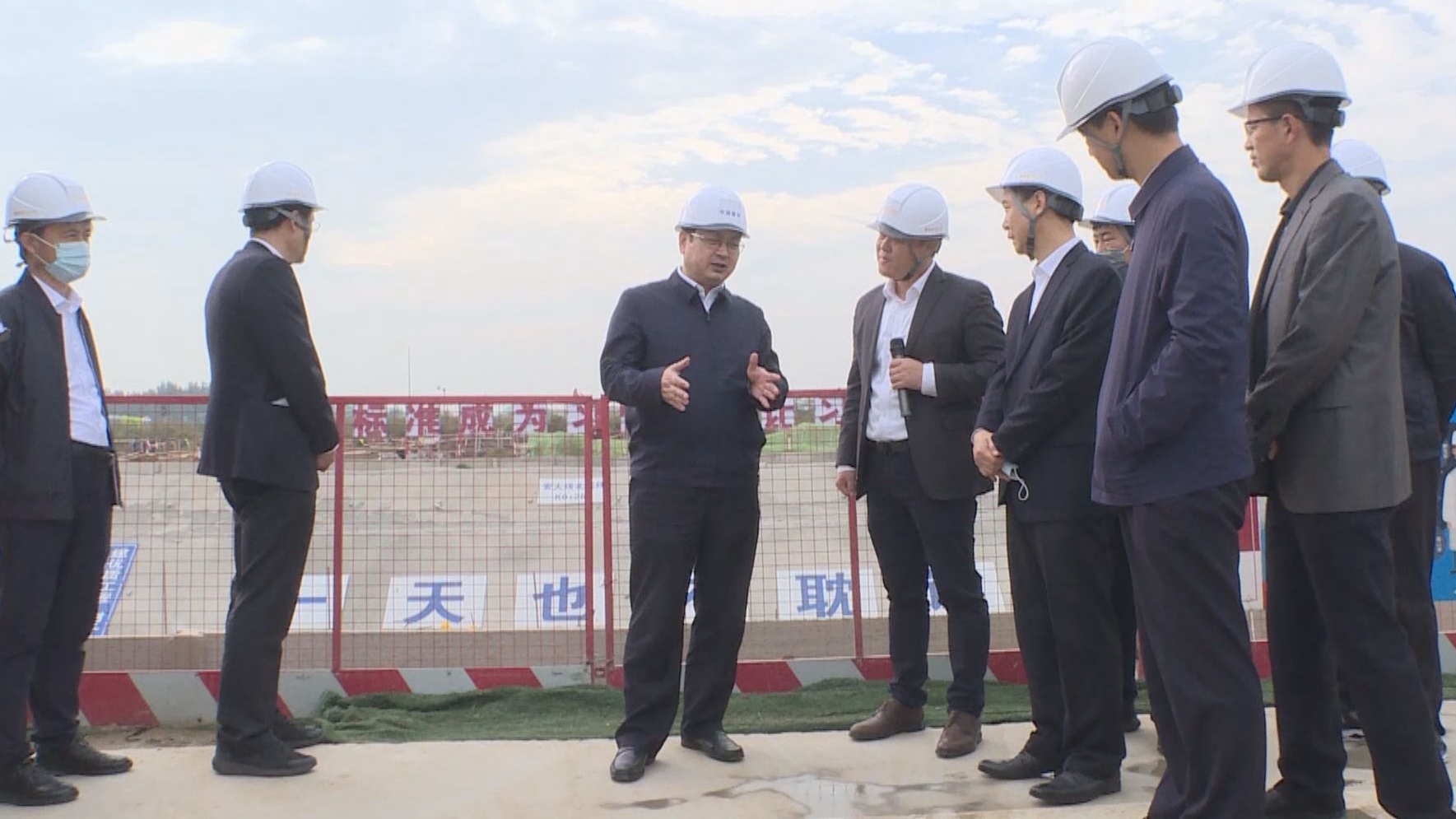 時政播報丨張國華調研容西片區安置房及配套設施建設情況