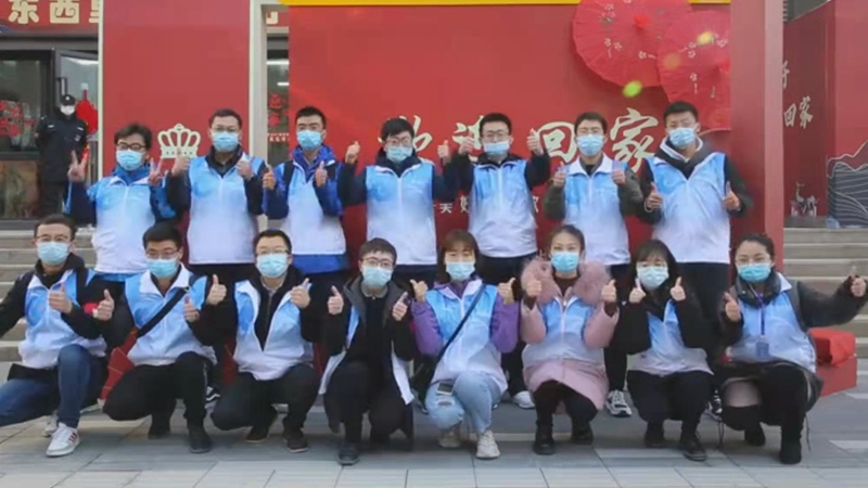 家鄉雄安·走進容東丨做“藍馬甲”志愿者是一件幸福事兒！
