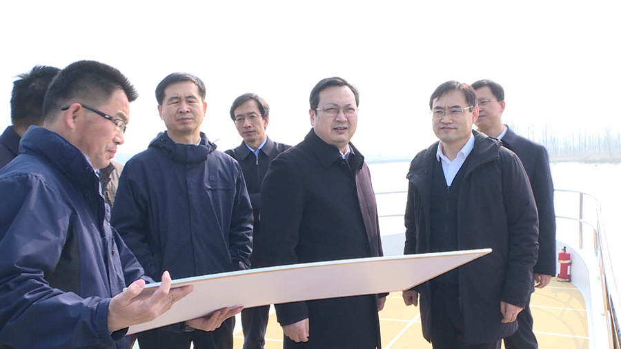 時政播報丨張國華開展河湖長巡河護河工作并調研白洋淀生態環境治理情況