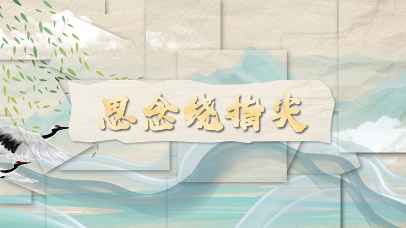 網絡中國節丨清明思念繞指尖
