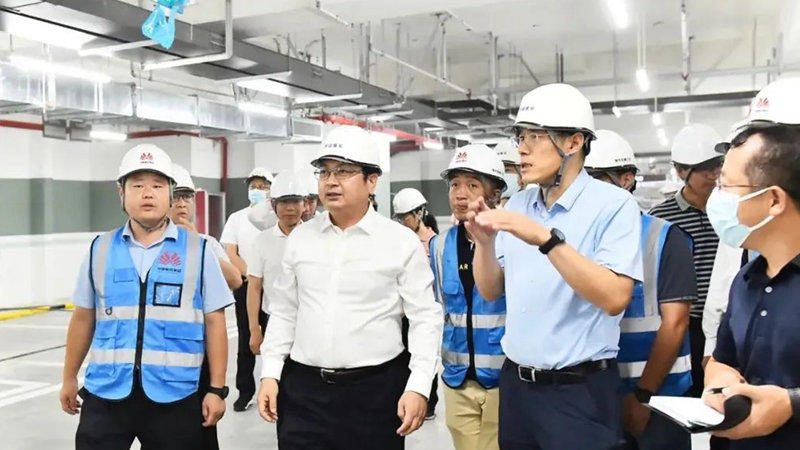 張國華調研容西片區安置房及配套設施項目建設進展情況