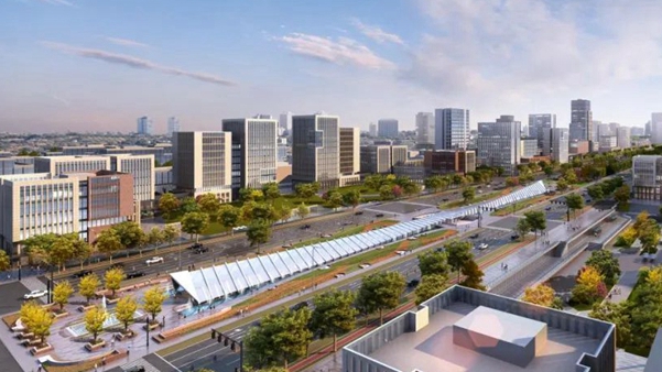 看建雄安丨顯雛形、出形象！雄安新區起步區東西軸線項目建設有條不紊
