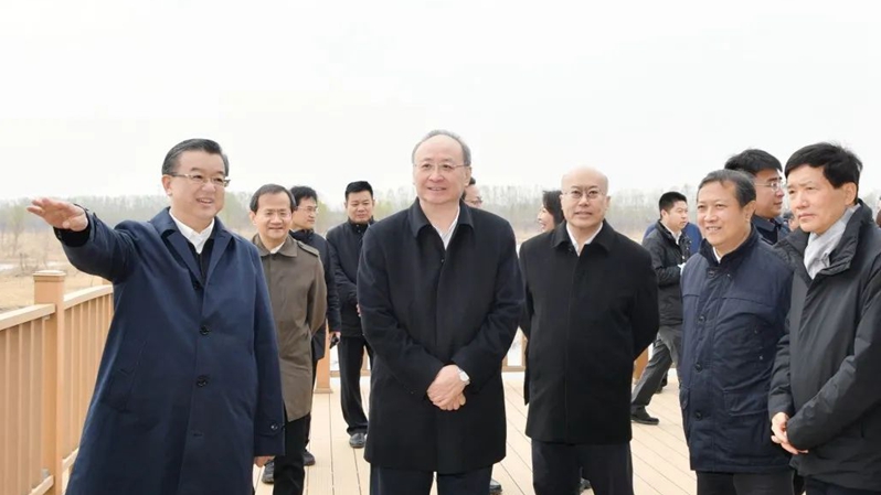 北京市黨政代表團到雄安新區考察