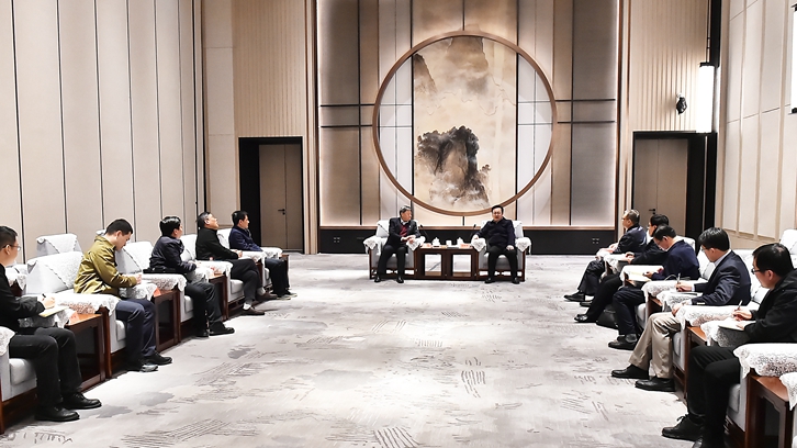 張國華與北京科技大學(xué)校長楊仁樹一行舉行工作座談