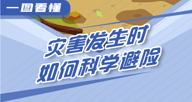 全國防災減災日 一圖看懂災害發生時如何科學避險