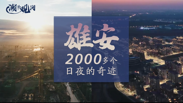 雄安，2000多個日夜的奇跡