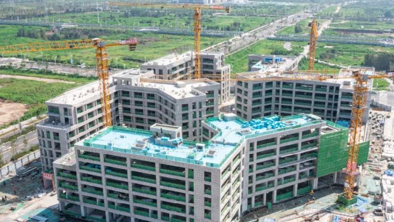 看建雄安丨啟動區項目建設正酣！