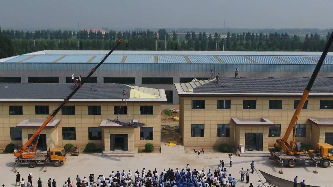 雄安新區容城進行8月第二次違法違規建筑拆除行動