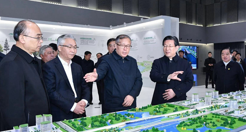 天津市黨政代表團(tuán)到雄安新區(qū)和石家莊市考察